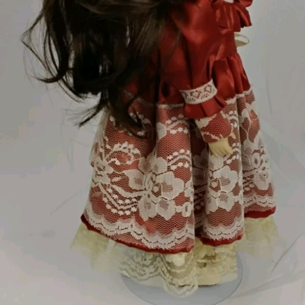 Tim’s B and B Custom Gothic Horror Porcelain Doll – Handmade OOAK Creepy Collect - Picture 8 of 11